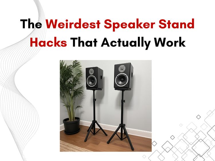 Weirdest Speaker Stand Hacks That Actually Work