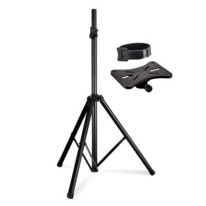 5 Core Speaker Stand Height Adjustable PA DJ Tripod Studio Monitor Stands w 35mm Compatible Insert