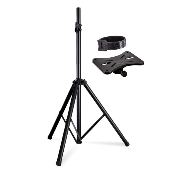 5 Core Speaker Stand Height Adjustable PA DJ Tripod Studio Monitor Stands w 35mm Compatible Insert