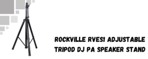 The image shows rockville tripod speaker stand